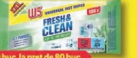 W5 Șervețele umede multisuprafețe 80 buc. + 20 buc.