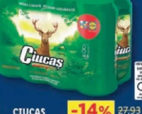 CIUCAȘ Bere blondă 8 x 0.5 L