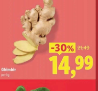 Ghimbir per kg