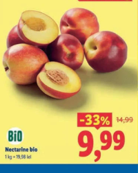 BiO Nectarine bio caserolă 500 g