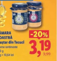 Cămara Noastră Muștar din Tecuci diverse sortimente 300 g