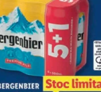 BERGENBIER Bere blondă (5+1) x 0.5 L