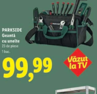 PARKSIDE Geantă cu unelte 23 de piese
