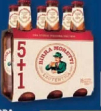 Birra Moretti Bere blondă (5+1) x 0,33 L