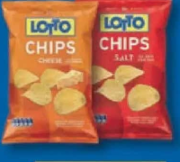 Lotto Chips cu aromă de brânză / paprika / sare 100 g