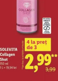 SOLEVITA Collagen Shot 150 ml