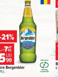Bere Bergenbier Premium Pils 0.75 L