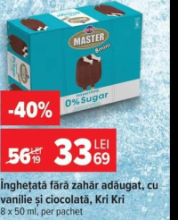 Cornetto Go înghețată sandwich 110 ml
