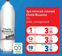 Cheile Bicazului Apă minerală naturală 2L