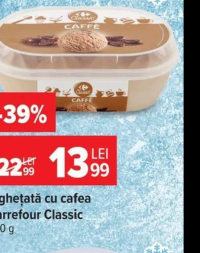 Carrefour Classic Înghețată cu cafea 500 g