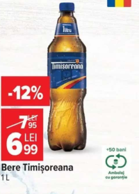 Bere Timișoreana 1 L
