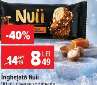 Nuii Înghețată 90 ml
