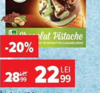 Carrefour Sensation Batoane de înghețată cu arahide și ciocolată 6 x 44 g
