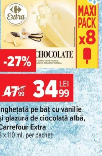 Moti Mochi cremă cu gust de mango 4 x 44 g, per pachet