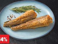 Trunchi merluciu, prăjit per 100 g