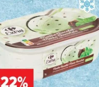 Carrefour Extra Înghețată la cornet cu vanilie și caramel sărat 6 x 120 ml