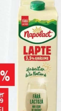 LaDorna Zile ușoare Lapte fără lactoză 1.5% grăsime 500 ml