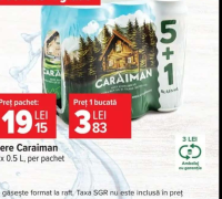 Bere Caraiman Pachet 5+1 gratis 6 x 0.5 L