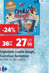 Magnum Înghețată cu alune 3 x 90 ml, per pachet