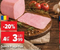 Fox Șuncă Praga per 100 g