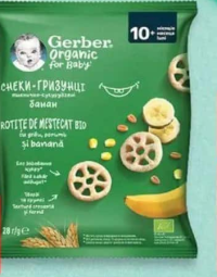 Gerber Organic for Baby Snack banane 28 g
