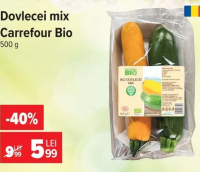 Dovlecei mix Carrefour Bio 500 g