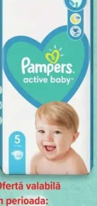 Pampers Active Baby Scutece Jumbo pack