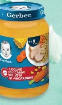 Gerber Piure bebeluși 190 g