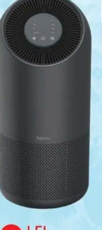 Hama Smart Purificator de aer 45 W Wi-Fi, Filtru HEPA 13, 250 mc/h, recomandat pentru încăperi de pâ
