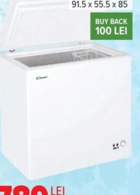 Candy CCHH 200E Congelator ladă 196 L