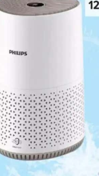 Philips Purificator aer AC0650/10 12 W, CADR 150 mc/h, filtru NanoProtect HEPA, mod nocturn, alb
