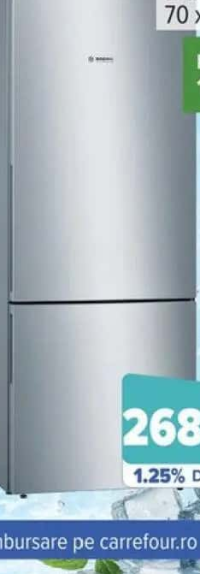 Combină frigorifică Bosch KGV58VLEAS 503 L