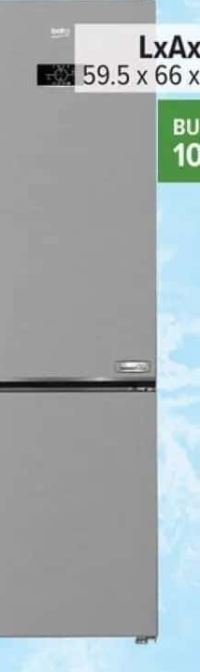 Combină frigorifică Beko B3RCNA404HXB 355 L