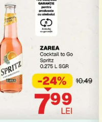 ZAREA Cocktail to Go Spritz 0.275 L SGR