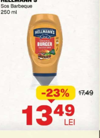 HELLMANN'S Sos Barbeque 250 ml