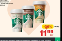 STARBUCKS Caffè Latte / Cappuccino / Caramel Macchiato 220 ml