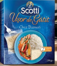 Scotti Ușor de gătit orez Basmati 250 g