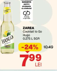 ZAREA Cocktail to Go Hugo 0.275 L SGR