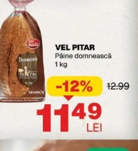 VEL PITAR Pâine domnească 1 kg