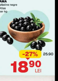 AMA Măsline negre Atlas per kg