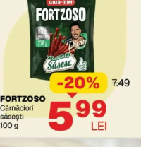 CRIS-TIM FORTZOSO Cârnăciori săsești 100 g
