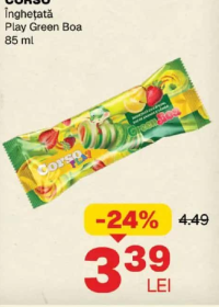 CORSO Înghețată Play Green Boa 85 ml