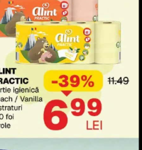ALINT PRACTIC hârtie igienică Peach / Vanilla 8 role