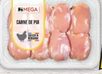 Mega Pulpe superioare de pui, dezosate, fără piele