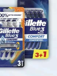Gillette Aparat de ras de unică folosință Blue3 Comfort 3 buc./3+1 buc.