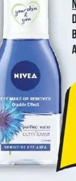 Nivea Demachiant pentru ochi bifazic cu extract de albăstrele 125ml