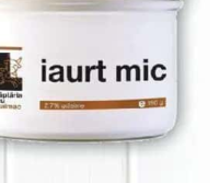 LĂPTĂRIA CU CAIMAC IAURT MIC, 2.7% GRĂSIME, 190G