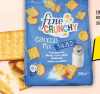 FINE CRUNCHY BISCUITI CROCANTI SARATI 200G