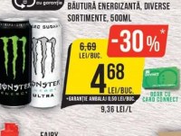 MONSTER BĂUTURĂ ENERGIZANTĂ, DIVERSE SORTIMENTE, 500ML