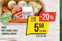 MEGA Grădina Mix Legume, 600g